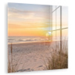 Zonsondergang - Duinen - Zee plexiglas 5mm klein -zzzproduct_nieuw