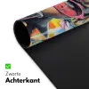 Expressief - Milkshake - Vrouw - Felle kleuren Muismat XXL klein -sfeer2