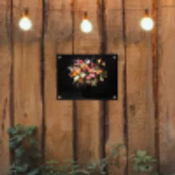 Vaas - Bloemen - Tulpen tuinposter los doek klein -sfeer1