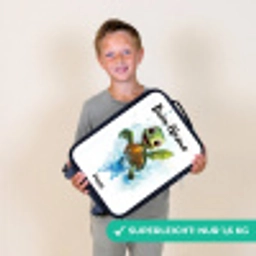 Schildpad - Water - Groen Kinderkoffer - Zwart klein -sfeer4_DE