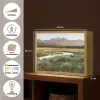 Berglandschap - Rivier - Bos Light Box met batterij (Wandlamp) middel -USP_websiteoverzichtNL