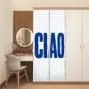 Ciao - Blauw - Stippen deurposter klein -sfeer3