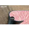 Zebra - Print - Roze Placemat vinyl groot 368 -closeup