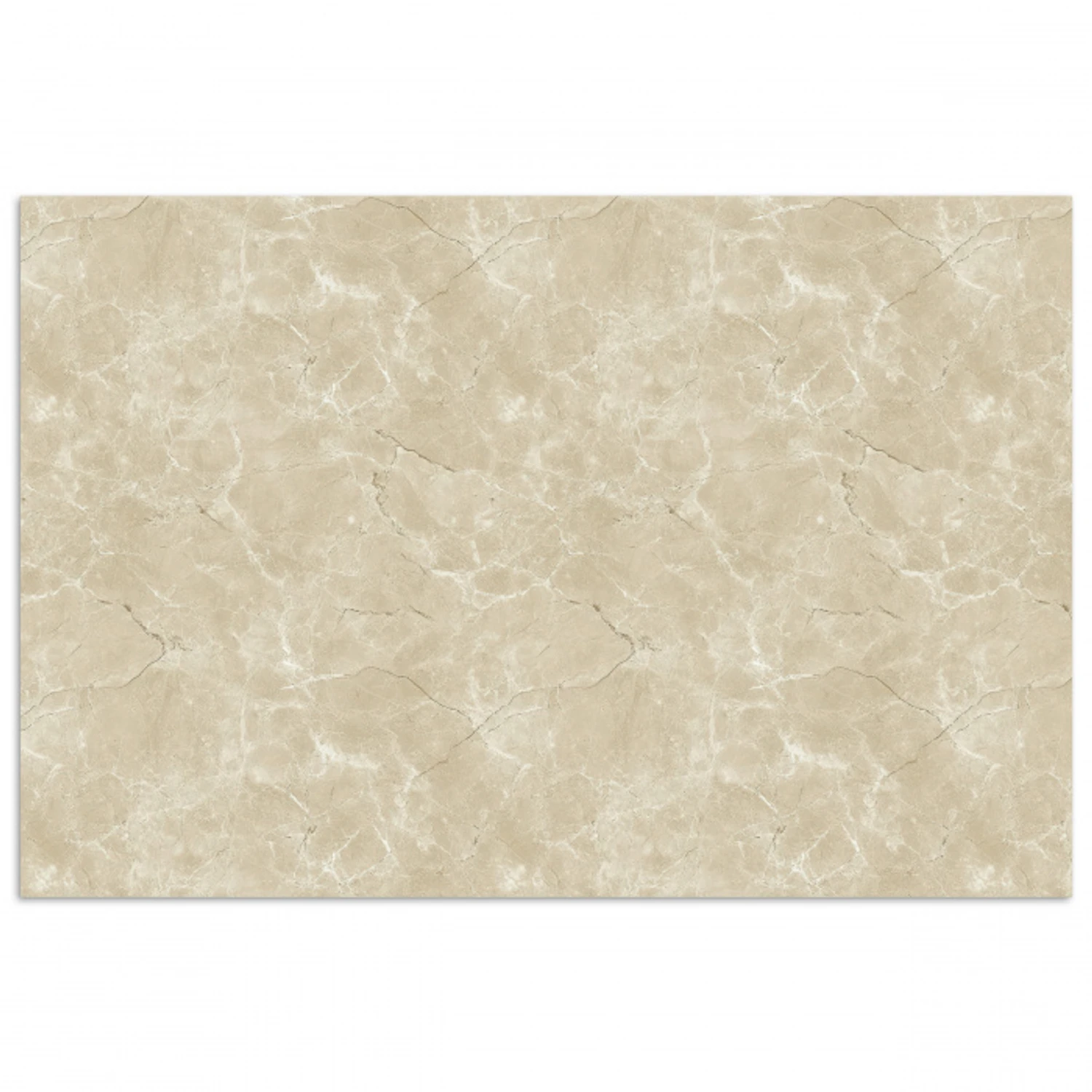 Lichtbeige - Marmer - Diffusie adering poster papier klein 62 -3d