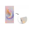 Garnaal - Subtiele structuur - Blauw - Roze fotobehang vinyl groot -3d