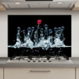 Bessen - Water - Zwart - Fruit - Framboos keuken achterwand spatscherm klein -3d_website