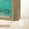 Klassiek - Pareloorbel - Streetartstijl - Kleurrijk Light Box met batterij (Wandlamp) middel -USP_websiteoplaadbaarNL