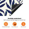 Bladeren - Klimop - Donkerblauw Inductie beschermer vinyl 3mm klein -zzzzzzz-td-onderkant