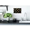 Eieren - Goud - Patroon Muursticker klein -keuken