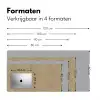 Beige - Marmer - Witte aders Muismat XXL klein 681 -sfeer5