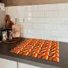 Retro - Modern - Kleurrijk Inductie beschermer vinyl 3mm middel 274 -sfeer3