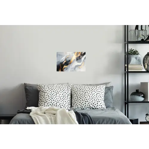 Kunst - Goud - Luxe - Abstract - Modern Muursticker klein -slaapkamer