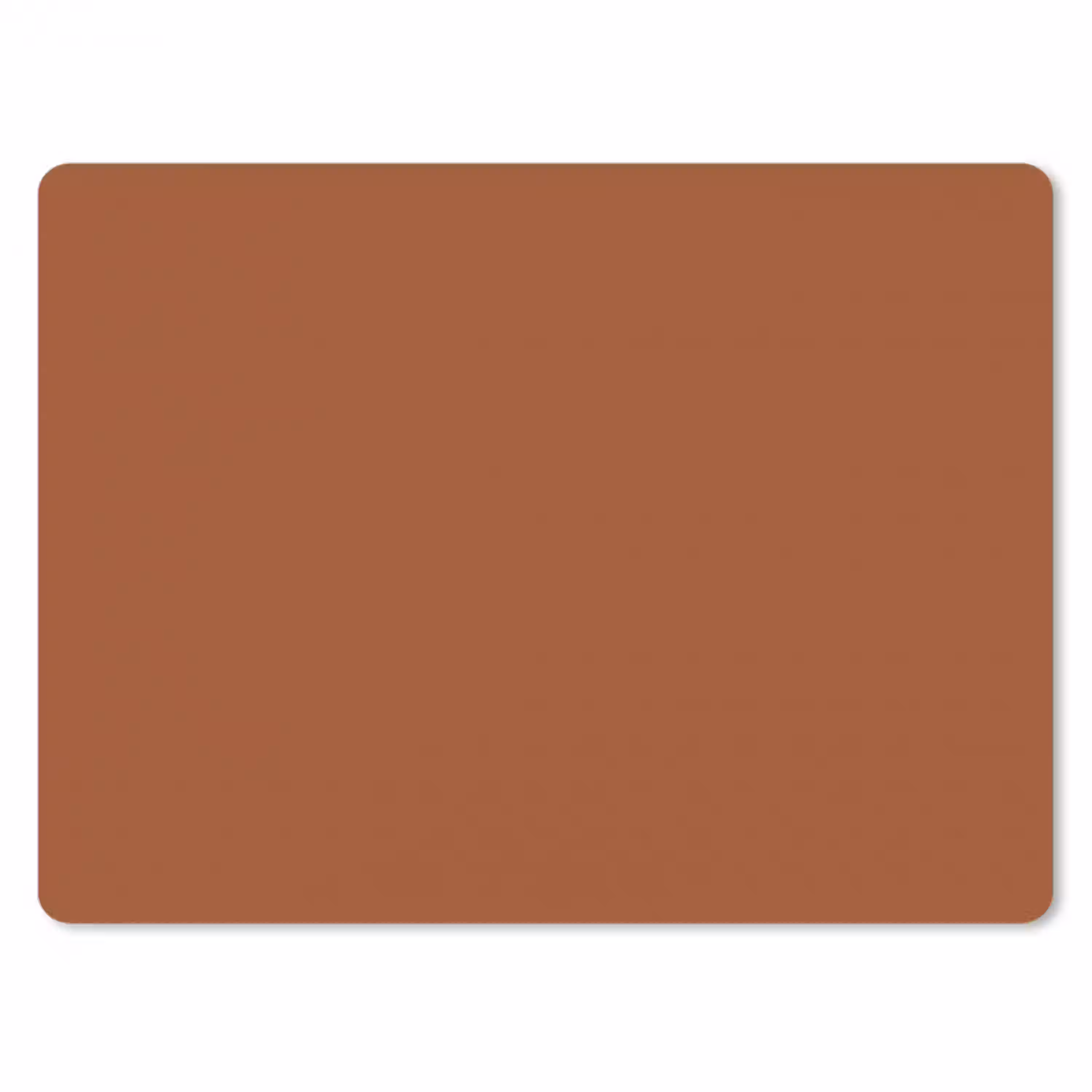 Terracotta - Bruin - Palet - Effen - Kleuren - Kleur muismat rubber klein 262 -3d
