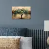 Boom - Kunst - Maan - Watercolor poster papier klein -sfeer2