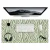 Zebra - Motief - Groen Muismat XXL klein 681 -3d