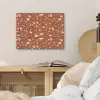 Terrazzo - Patroon - Klei PET vilt klein 837 -sfeer3