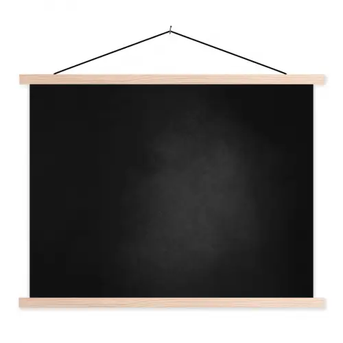 Beton - Zwart - Grijs - Structuur - Industrieel textielposter latten blank klein -3d
