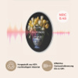 Quotes - Bloem - Tulp - Geel Akoestische PET Vilt - Rond klein -USP_DE