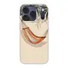 Hangmat - Kleurrijk - Bladeren - Schaduw Telefoonhoesje iPhone 17 Pro klein -3d