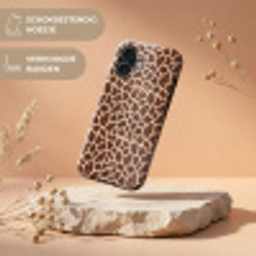 Giraf - Vacht - Klassiek - Bruin Toughcase MagSafe Apple iPhone 17 klein -USP_RandenV_NL