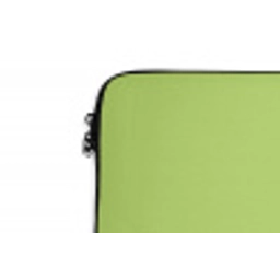 Grl pwr - Groen - Rood - 3D laptophoes neopreen klein -detail