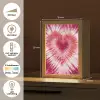 Hartvorm - Roze - Tie dye Light Box met kabel klein -USP_NL