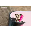 Stippen - Roze - Bliksem Placemat vinyl groot -closeup