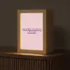 You're doing great - roze - 3D Light Box met kabel (Tafellamp) klein -z3d_website