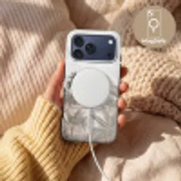 Kraanvogels - Palmbomen - Tropisch Toughcase MagSafe Apple iPhone 17 Pro Max klein -USP_MagsafeV