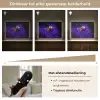 Koraal - Vis - Oranje - Zee Light Box met batterij (Wandlamp) middel -USP_dimbaarNL