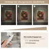 Vrouw - Frambozen - Bladeren Light Box met kabel (Tafellamp) klein -USP_dimbaarNL