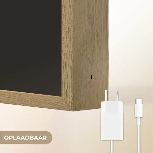 Vlinder - Kleurrijk - mozaïekachtig Light Box met batterij (Wandlamp) middel -USP_websiteoplaadbaarNL