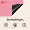 Tekst - Rood - Moederdag Inductie beschermer vinyl 3mm middel -usfeer4_FR