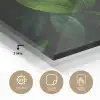 Bladeren - Regendruppels - Licht - Groen plexiglas 5mm klein -sfeer2