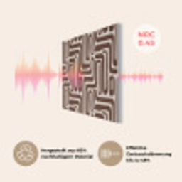 Abstract - Patroon - Bruin PET vilt klein 837 -USP_DE