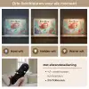 Zeemeermin - Vissen - Koraal Light Box met batterij (Wandlamp kind) middel -USP_lichtkleurNL