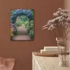 Doorkijk - Bloemen - Hortensia - Pad PET vilt klein -sfeer4