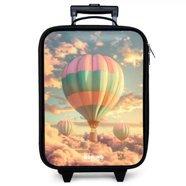 Pastel skyliner Kinderkoffer - Zwart klein -zzz_website3d