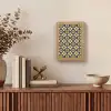 Patroon - Siertegel - Kleurrijk Light Box met kabel (Tafellamp) klein 925 -sfeer2