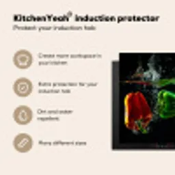 Paprika’s in Watershow Inductie beschermer vinyl 3mm middel -vsfeer2_ENG