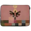 Illustratie - Vogel - Vlakken - Kleurrijk laptophoes neopreen klein -zkaufland3dotto