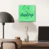 c'est la fucking vie - Groen - Penseelstijl plexiglas 5mm klein -sfeer6