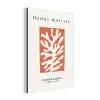 Abstract - Oude meesters - Rood - Henri Matisse aluminium wit klein -3d