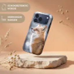 Vos - Sneeuwval - Portret - Winter - Sfeervol Toughcase MagSafe Apple iPhone 17 Pro Max klein -USP_RandenV_NL