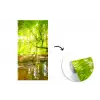 Bos - Landschap - Water - Bomen - Zon fotobehang vinyl groot -3d