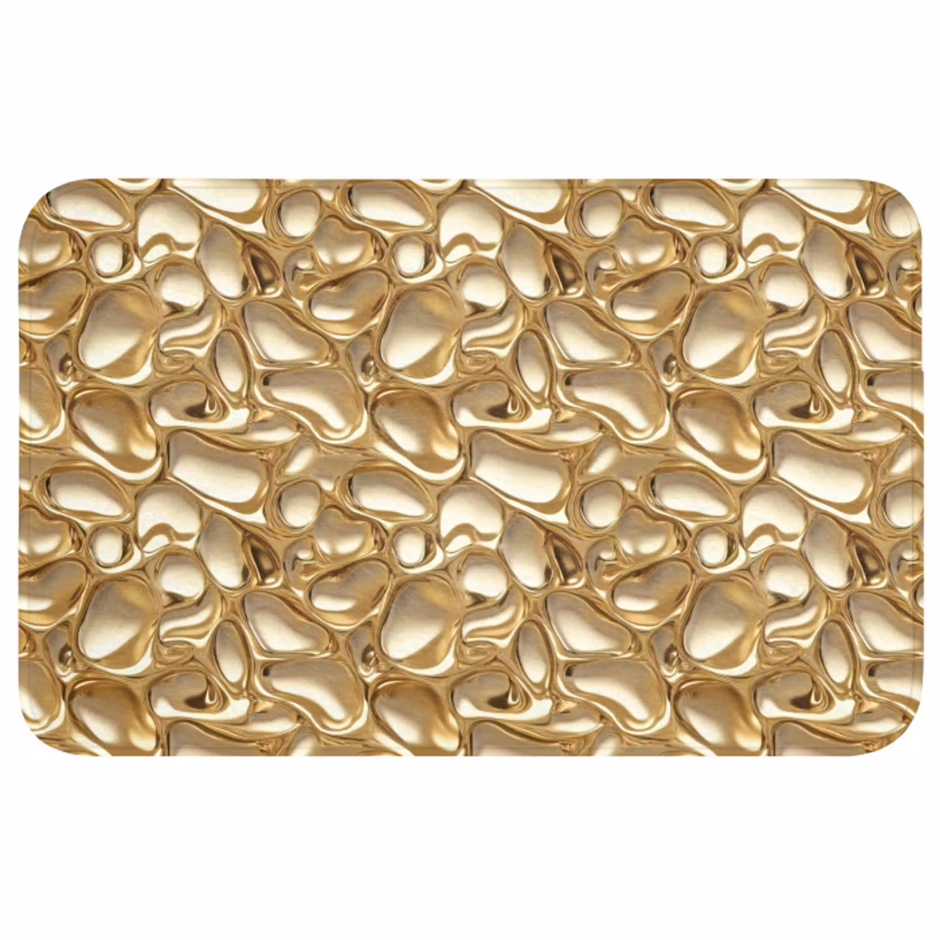 Abstract - Modern - Goud Badmat middel 997 -3d