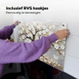 Boom - Bloemen - Natuur - Abstract - Wit Inductie beschemer met haakjes klein -ky-ophangen-nl