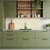 Symmetrisch - Motief - Beige keuken achterwand 2 middel 871 -sfeer3
