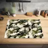 Donker - Groen - Camouflage - Schilderachtig Inductie beschermer vinyl 3mm klein 276 -sfeer5