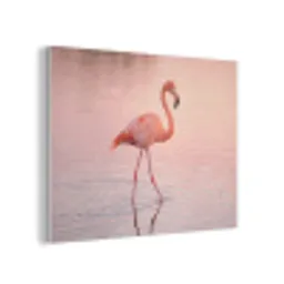 Flamingo - Water - Roze PET vilt klein -3d